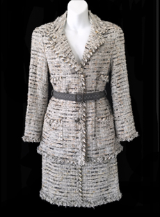 Chanel tweed long coat - M - Métiers d'art Paris New York 2018-2019 second  hand vintage – Lysis