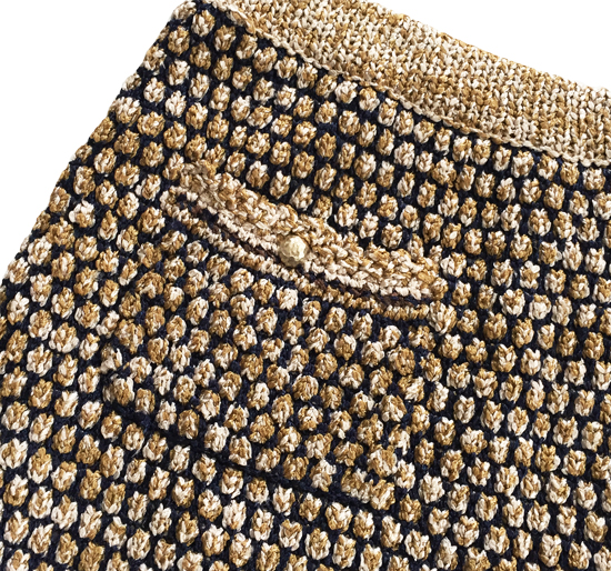 11C-GoldBlkKnitChainSkirt-3